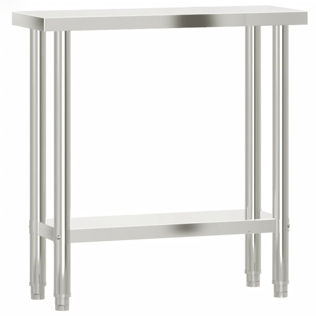 vidaXL Kuchyňský pracovní stůl 825 x 30 x 85 cm nerezová ocel