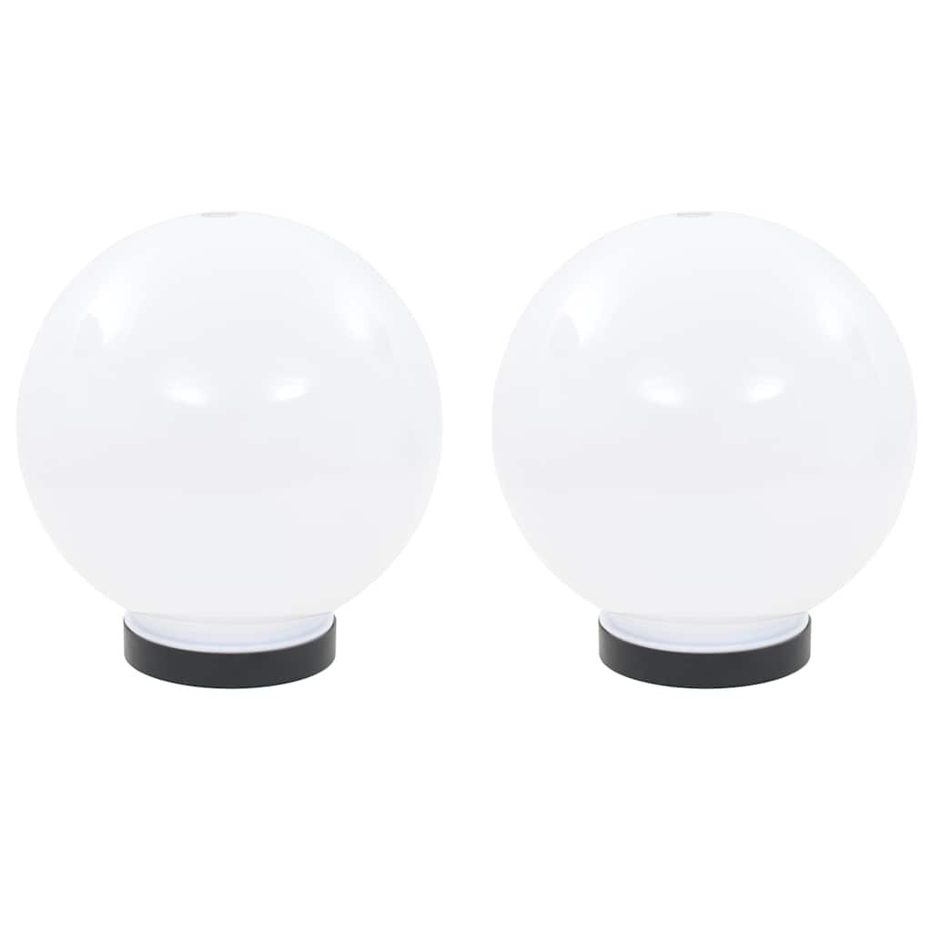 vidaXL Kulovité LED lampy 2 ks koule 20 cm PMMA