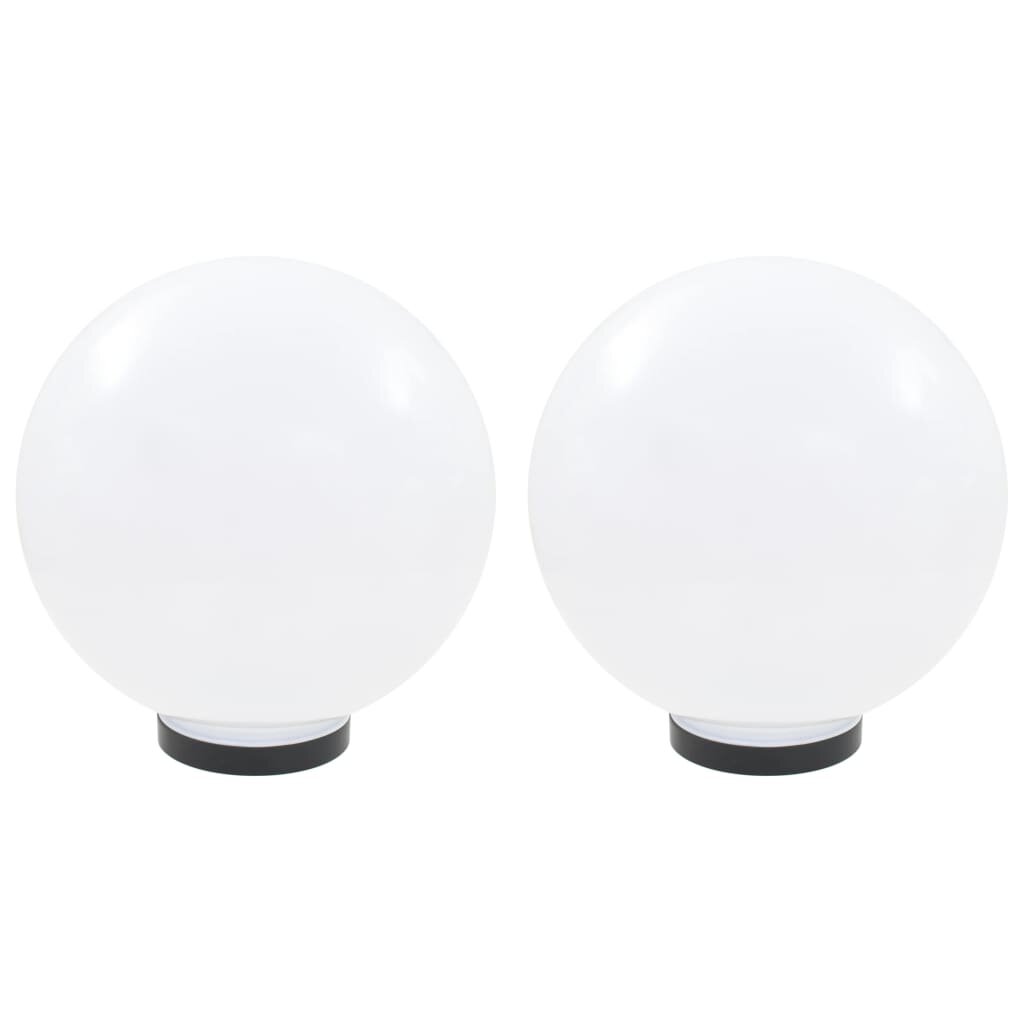 vidaXL Kulovité LED lampy 2 ks koule 30 cm PMMA