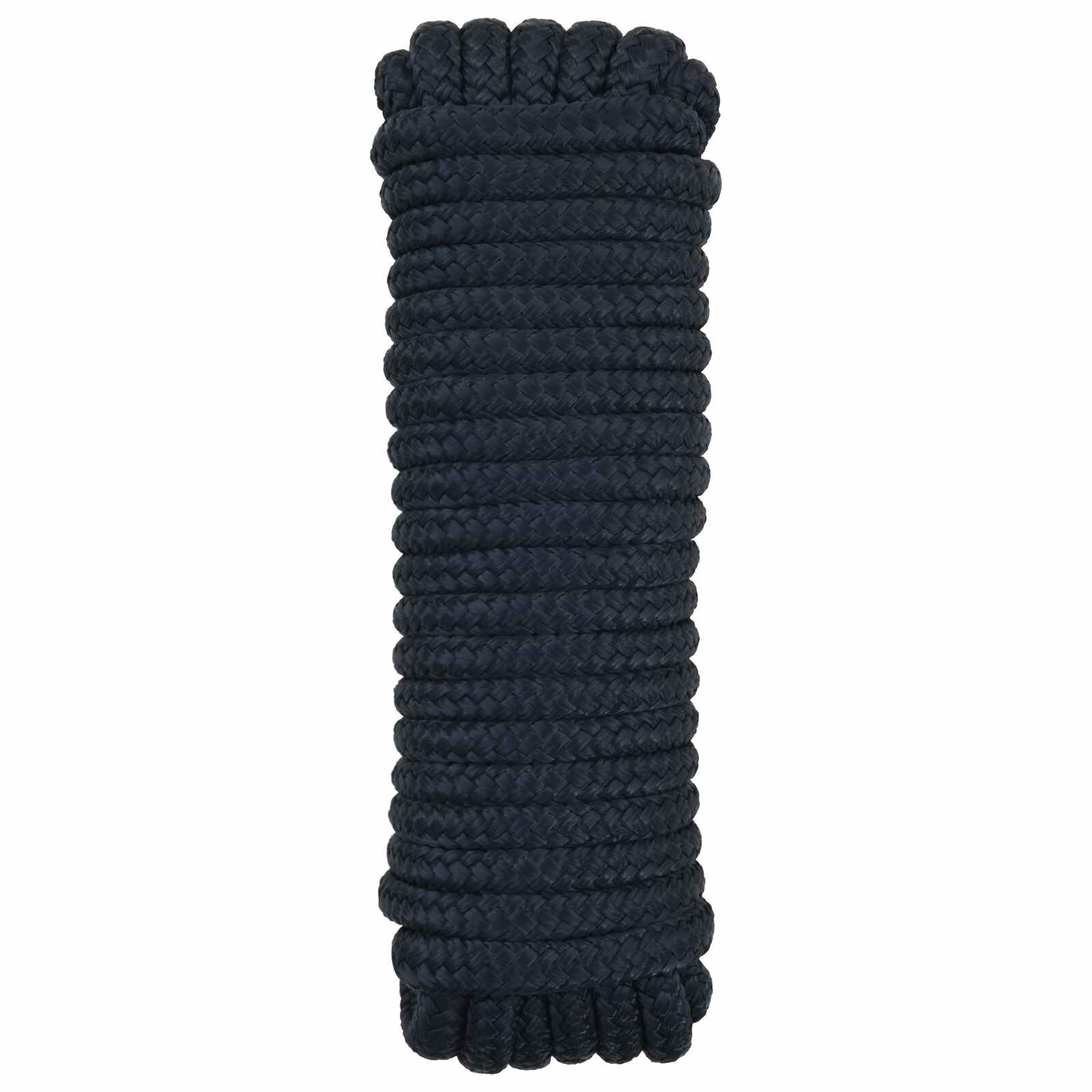 vidaXL Lano na loď 12 mm 9 m Královská modrá Polyester