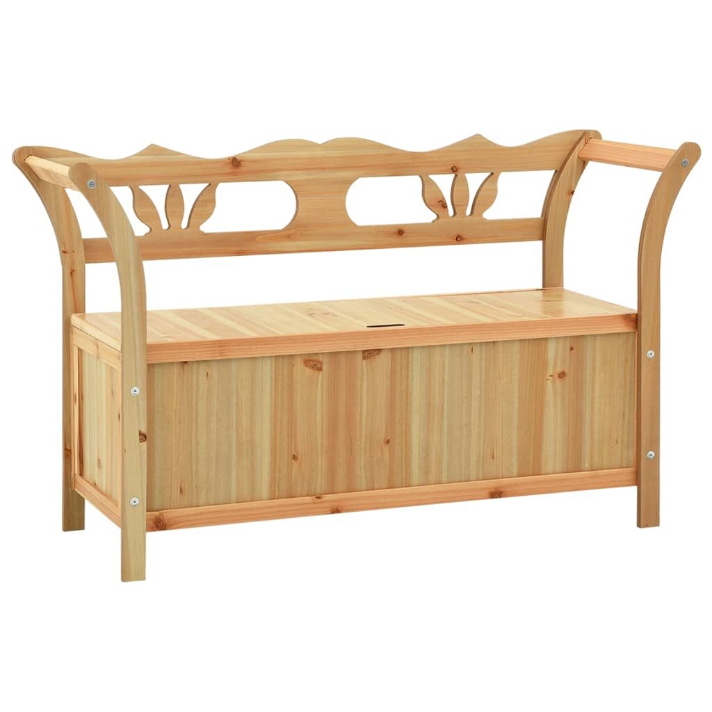 vidaXL Lavice 107 x 45 x 755 cm masivní jedlové dřevo