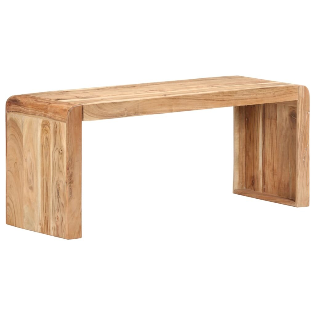 vidaXL Lavice 110 x 38 x 46 cm masivní akáciové dřevo