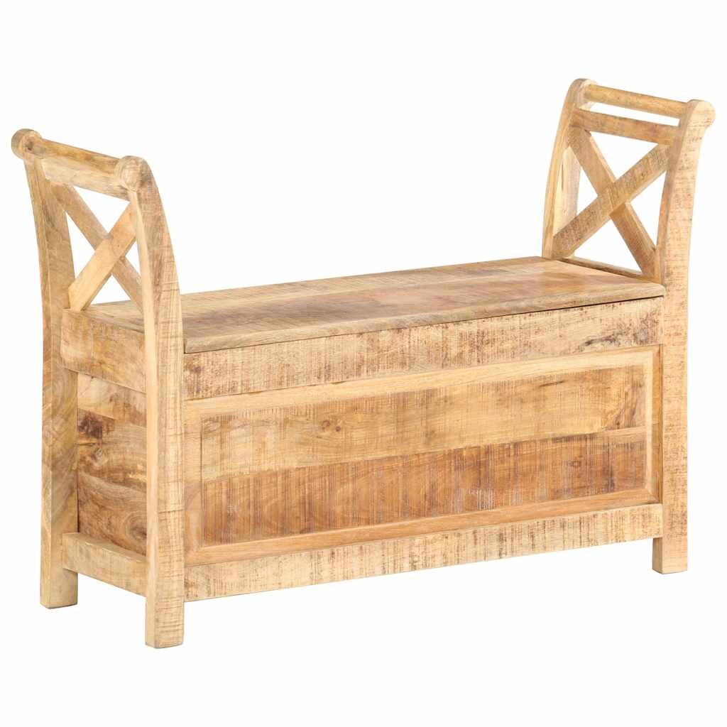 vidaXL Lavice do předsíně 103 x 33 x 72 cm masivní mangovníkové dřevo