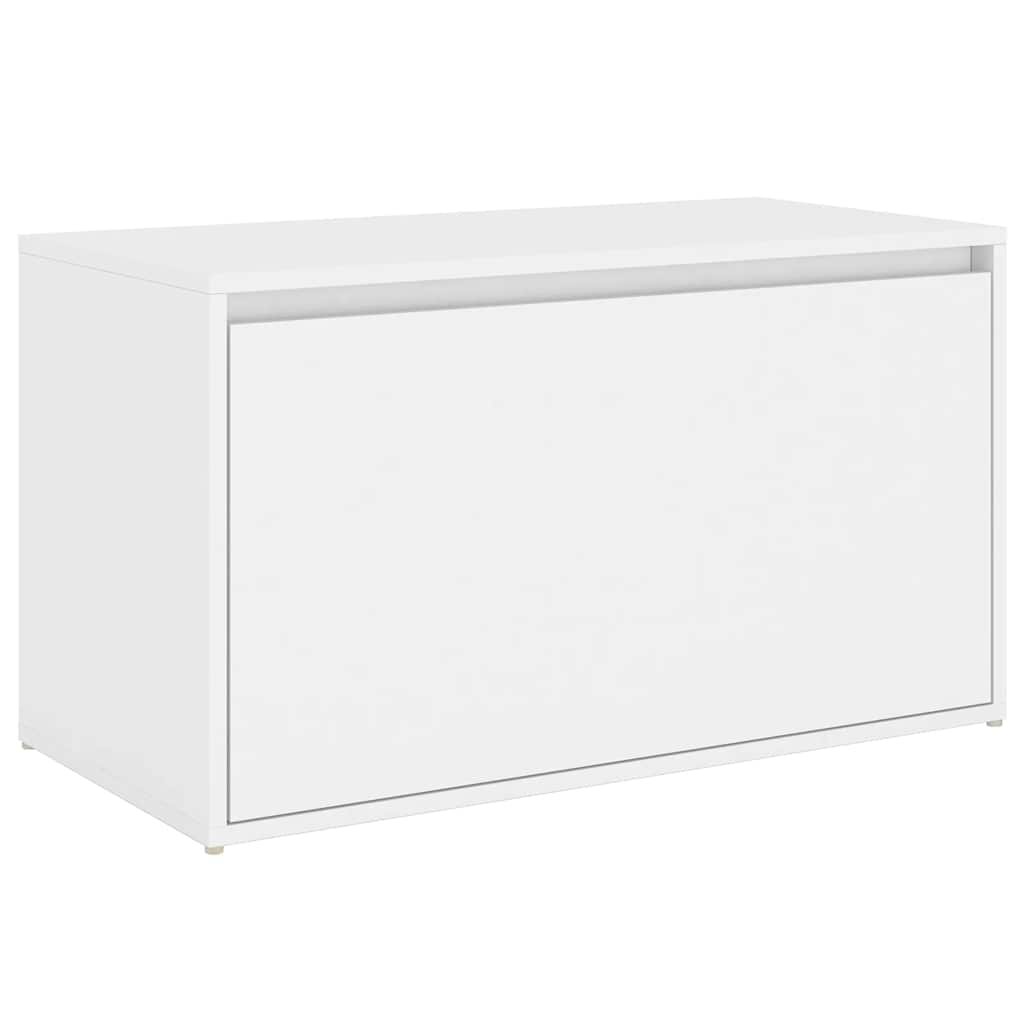 vidaXL Lavice do předsíně 80 x 40 x 45 cm bílá kompozitní dřevo