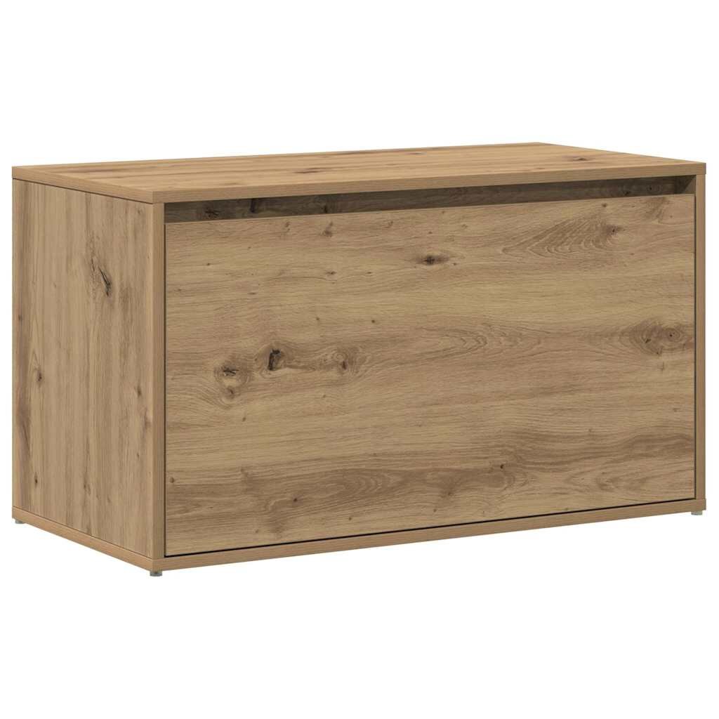 vidaXL Lavice do předsíně 80 x 40 x 45 cm dub artisan dřevotříska