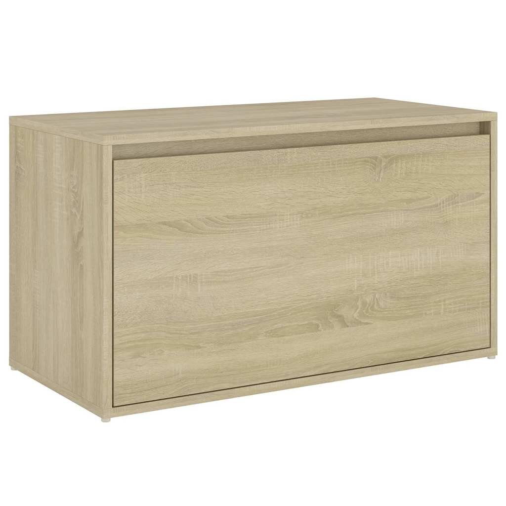 vidaXL Lavice do předsíně 80 x 40 x 45 cm dub sonoma kompozitní dřevo