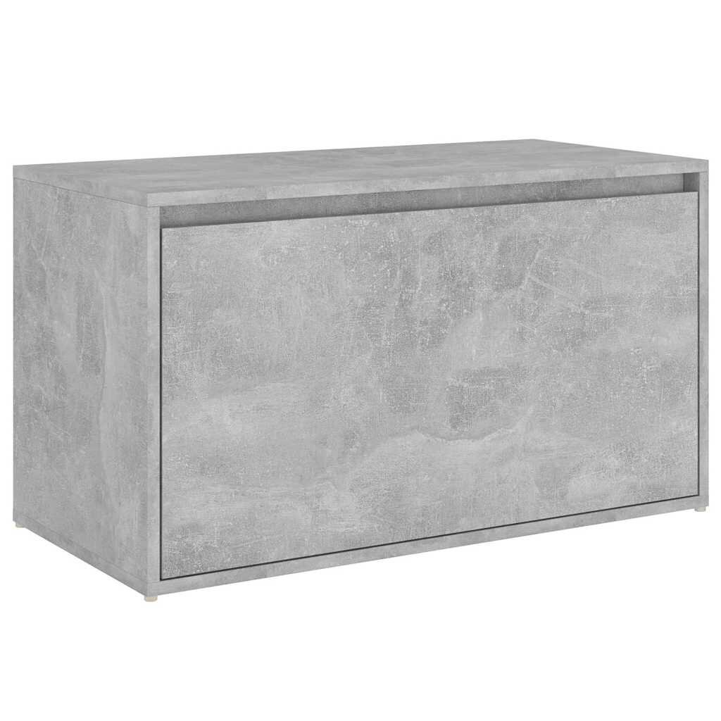 vidaXL Lavice do předsíně 80x40x45 cm betonově šedá kompozitní dřevo