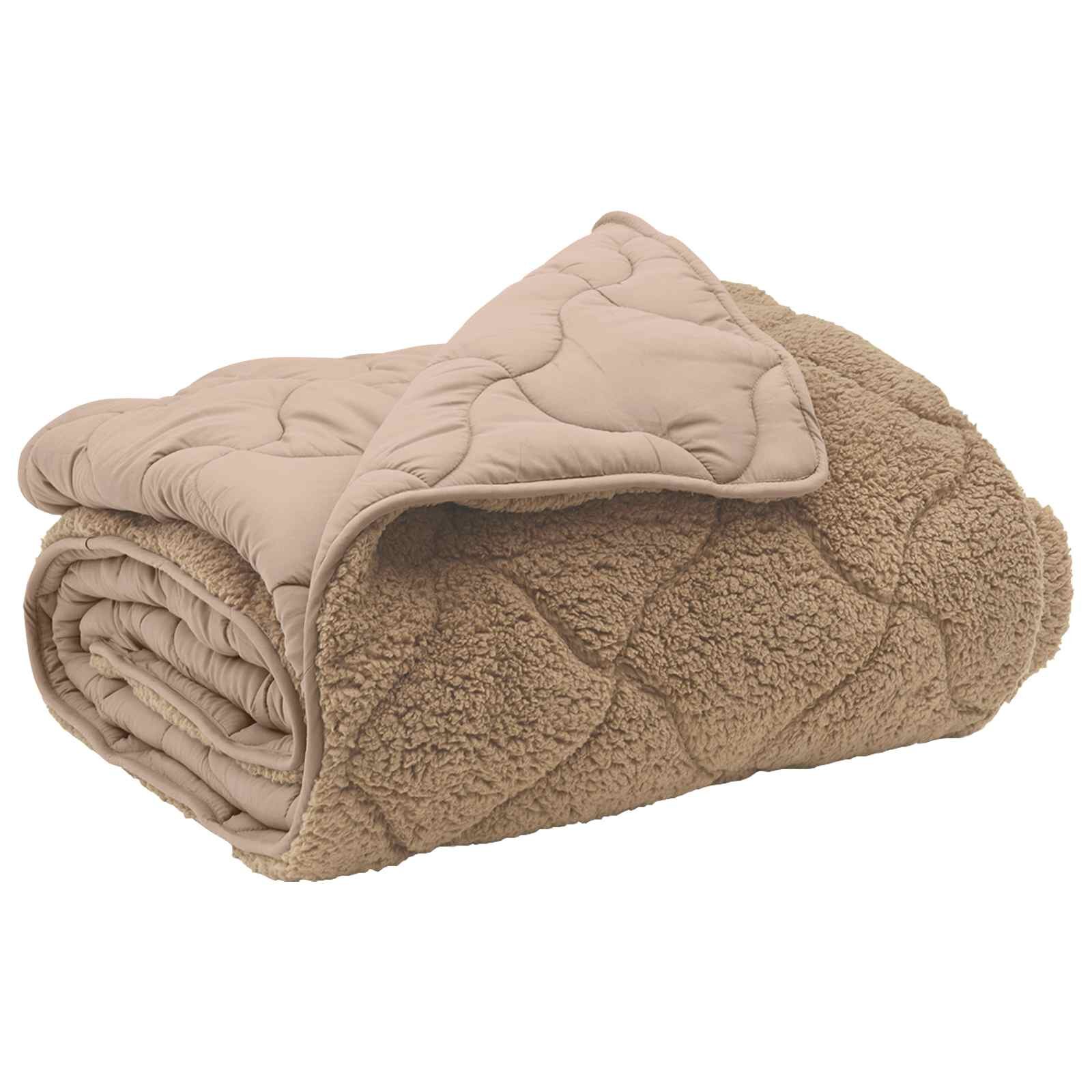 vidaXL Letní přikrývka 155 x 220 cm Léto Taupe Prodyšný