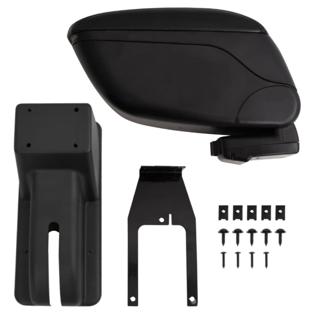 vidaXL Loketní opěrka do auta černá 12x29x(32-46) cm ABS