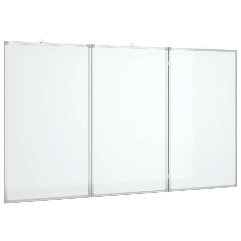 vidaXL Magnetická tabule rozkládací 180 x 80 x 17 cm hliník