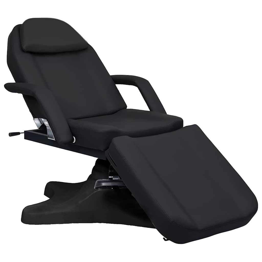 vidaXL Masážní stůl černý 180 x 62 x (865–118) cm