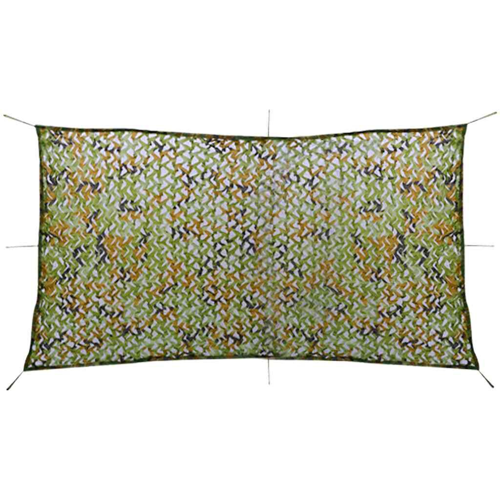 vidaXL Maskovací síť s úložným pytlem 15x3 m