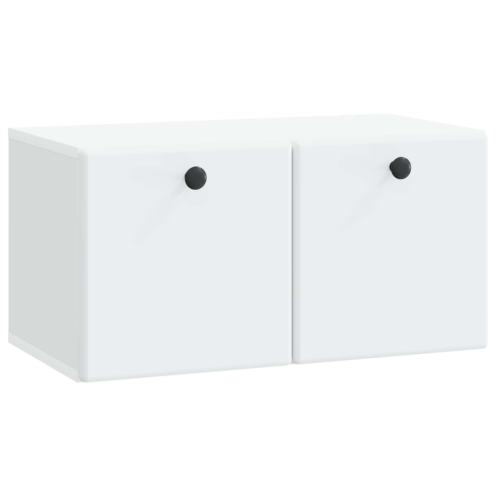 vidaXL Nástěnná TV skříň 595 x 31 x 30 cm Bílá Kompozitní dřevo