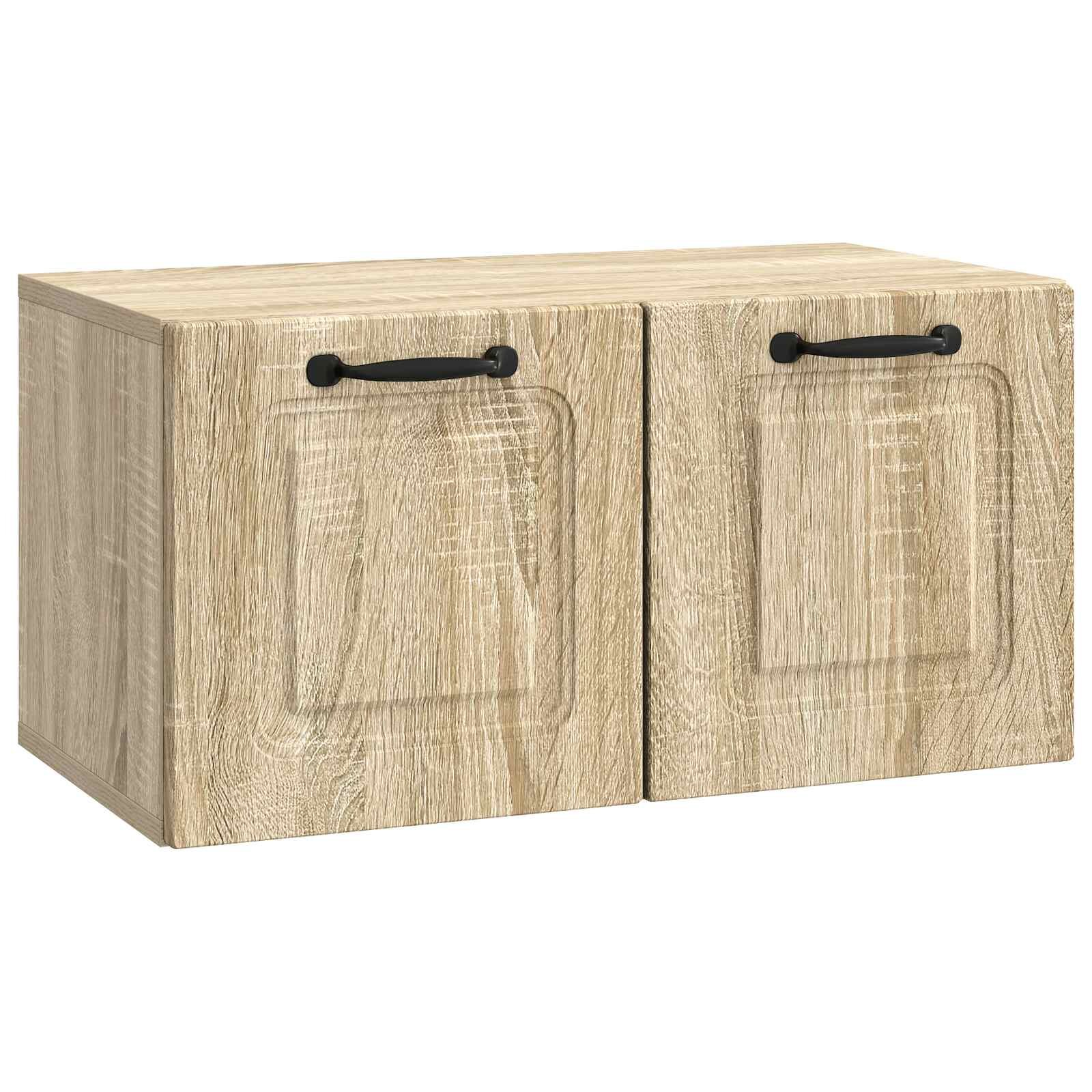 vidaXL Nástěnná TV skříň Dub sonoma 595 x 31 x 30 cm Kompozitní dřevo