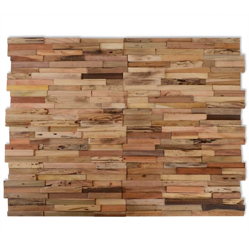 vidaXL Nástěnné obkladové panely 10 ks 103 m² recyklovaný teak