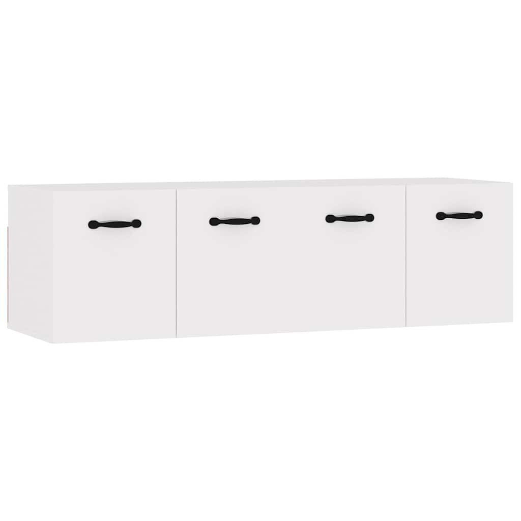 vidaXL Nástěnné skříňky 2 ks bílé 80 x 35 x 365 cm kompozitní dřevo