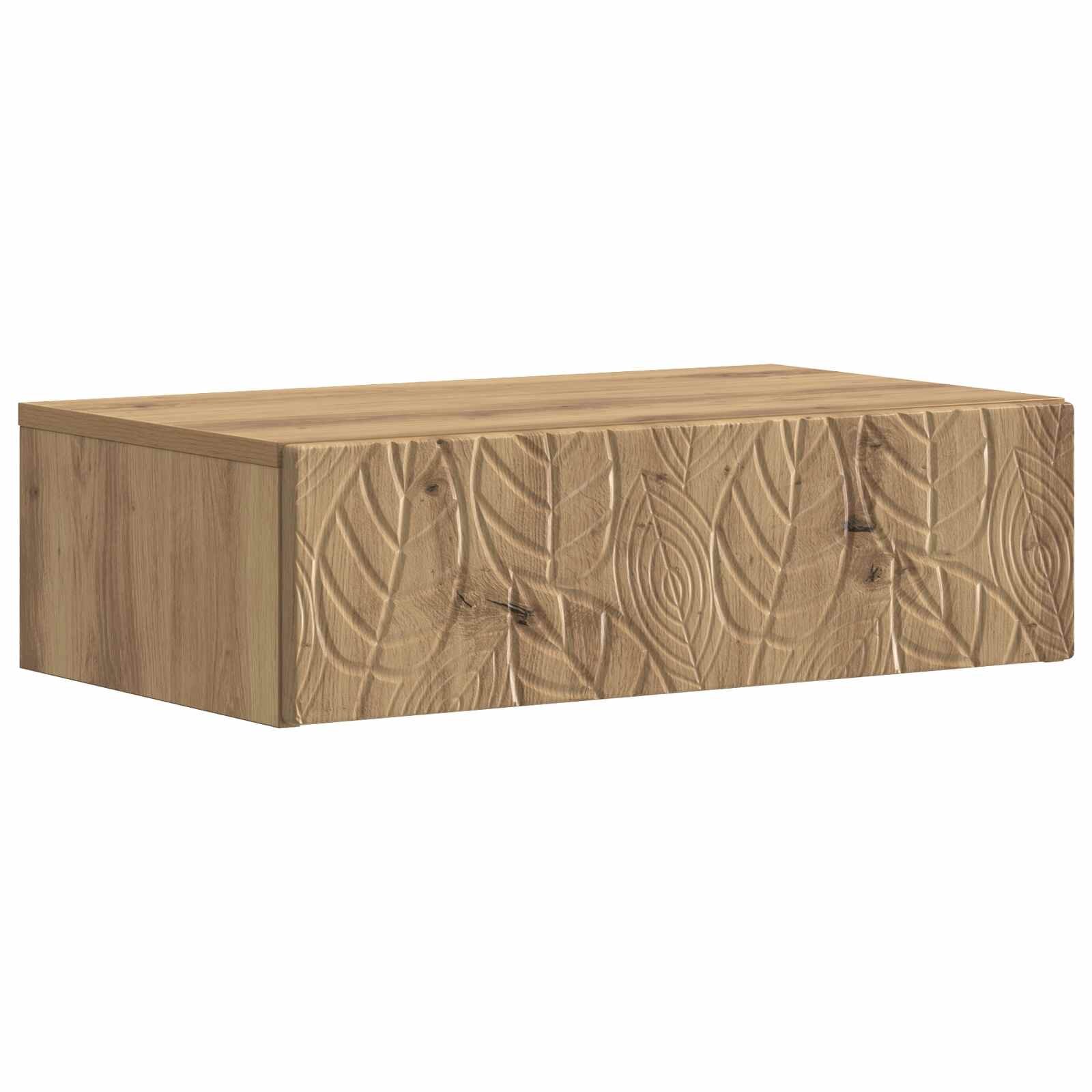 vidaXL Nástěnný boční stůl 59 x 345 x 17 cm Kompozitní dřevo
