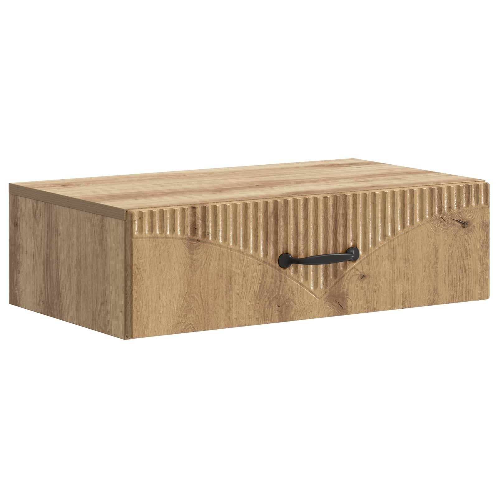 vidaXL Nástěnný boční stůl 59 x 345 x 17 cm Kompozitní dřevo