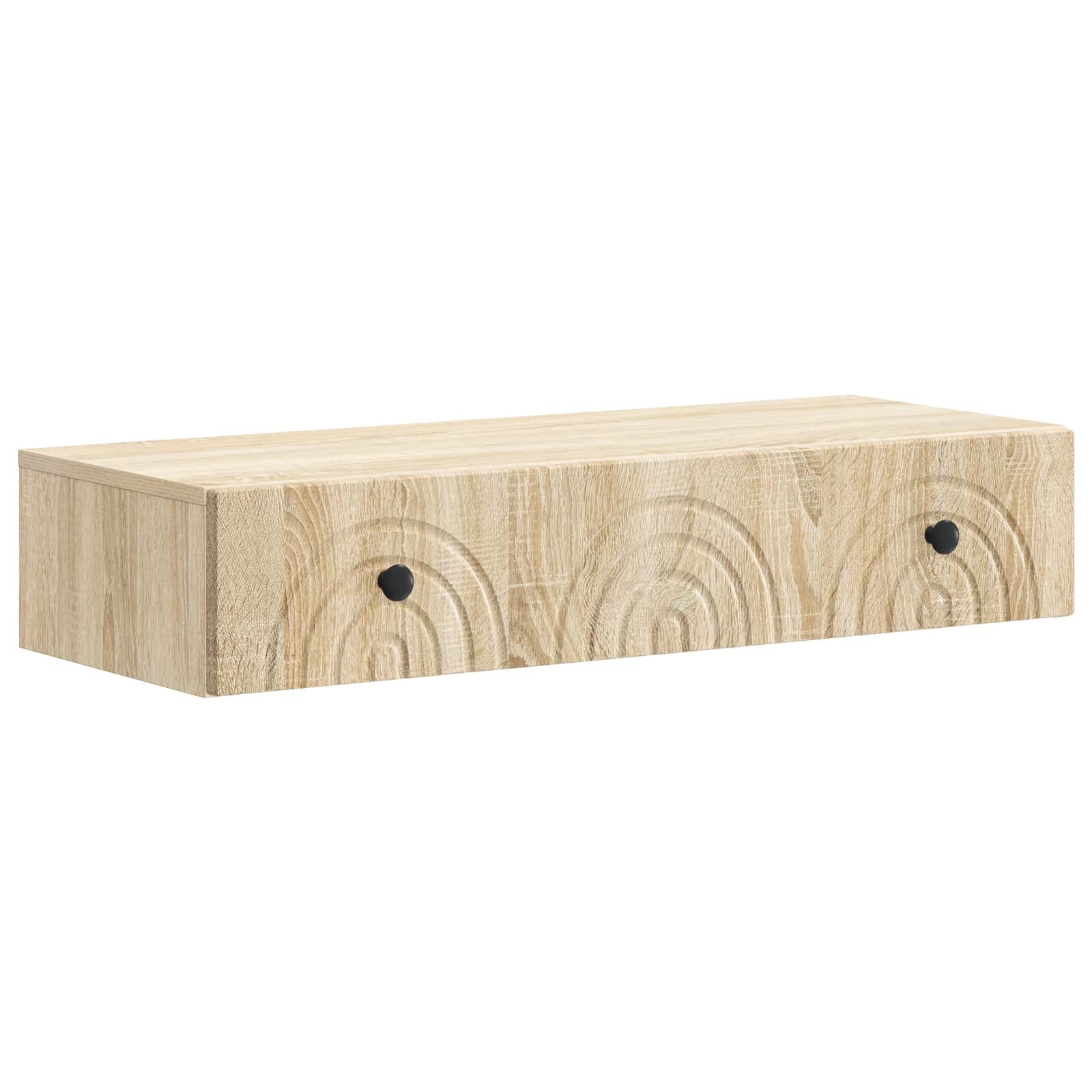 vidaXL Nástěnný boční stůl 875 x 345 x 17 cm Kompozitní dřevo