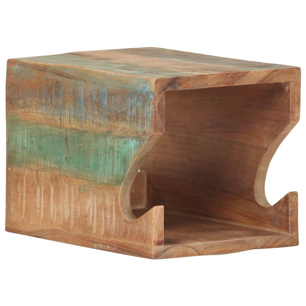 vidaXL Nástěnný držák na kolo 35x25x25 cm masivní recyklované dřevo