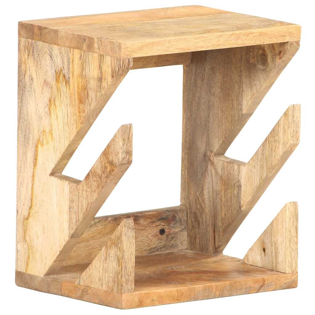 vidaXL Nástěnný držák na skateboard 25 x 20 x 30 cm masivní mangovník