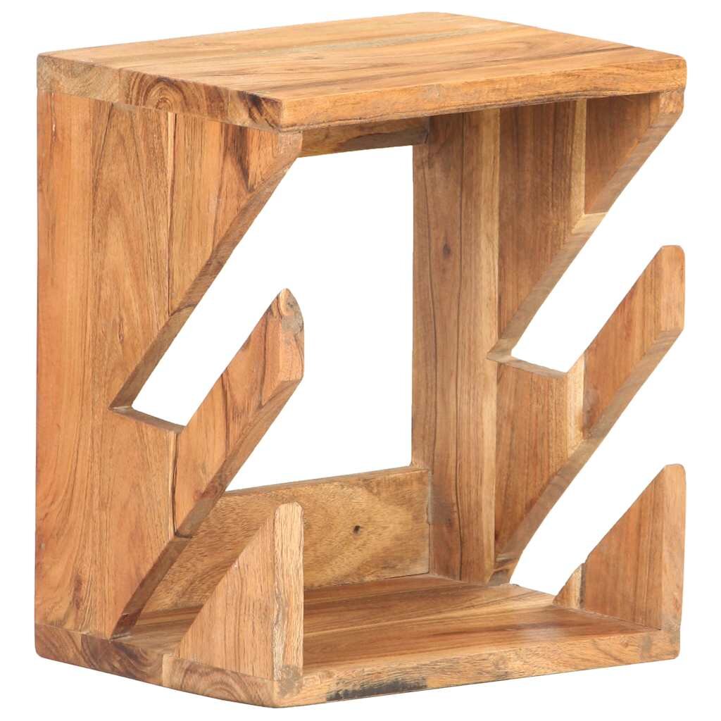 vidaXL Nástěnný držák na skateboard 25x20x30 cm masivní akáciové dřevo