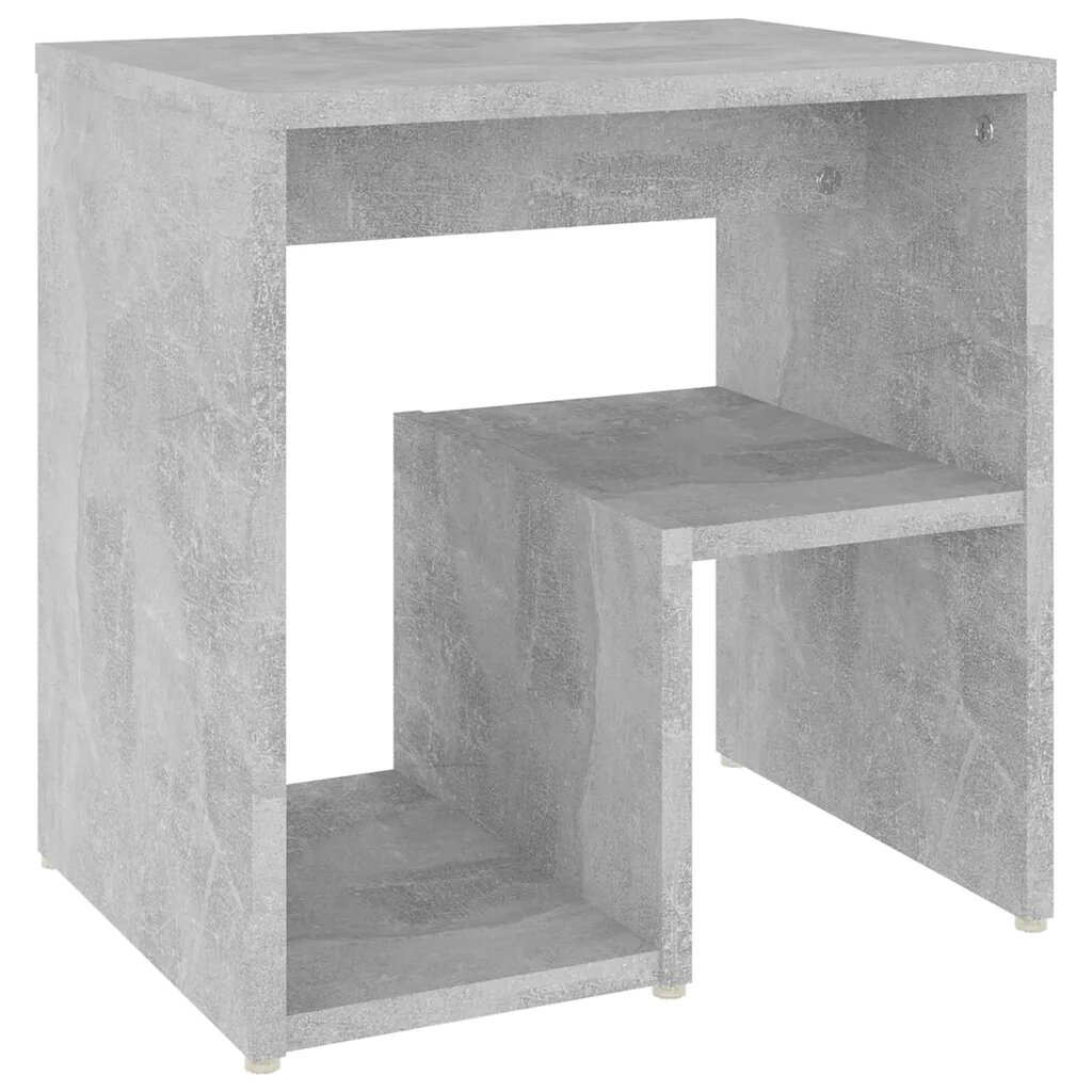 vidaXL Noční stolek betonově šedý 40 x 30 x 40 cm kompozitní dřevo
