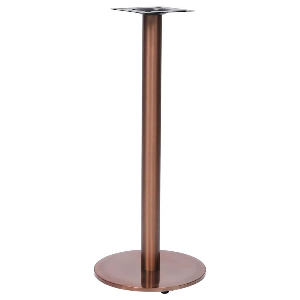 vidaXL Noha k bistro stolu zlatá Ø 45 x 107 cm nerezová ocel