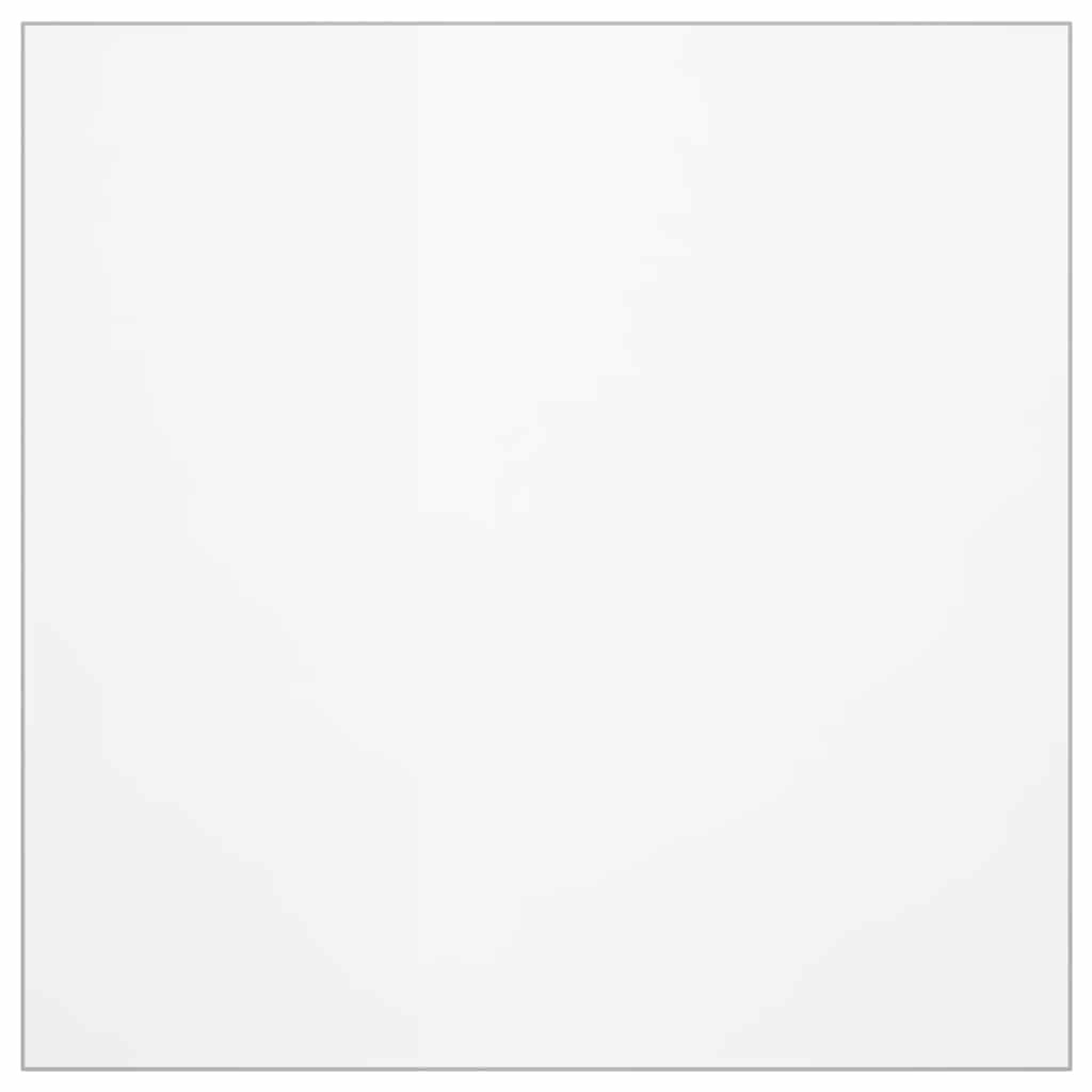 vidaXL Ochranná fólie na stůl matná 90 x 90 cm 16 mm PVC