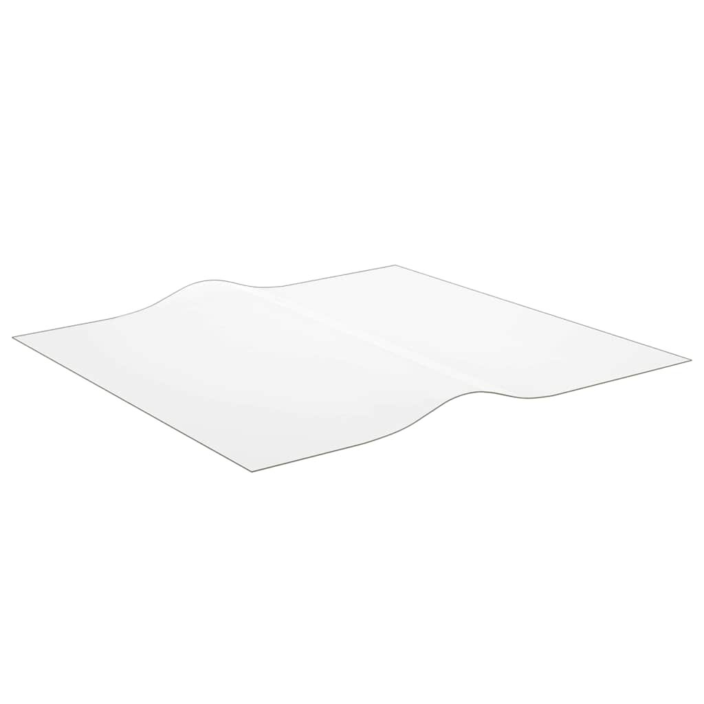 vidaXL Ochranná fólie na stůl průhledná 70x70 cm 16 mm PVC