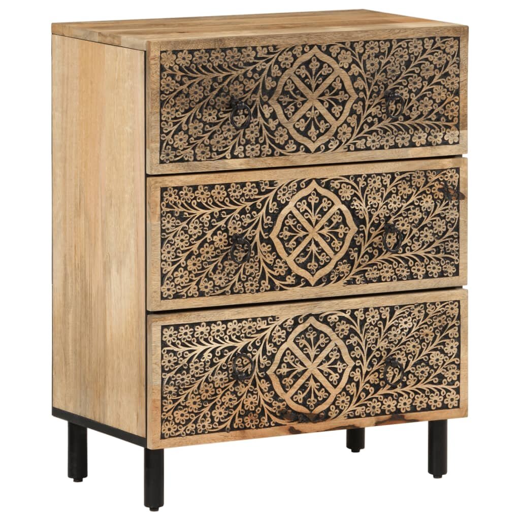 vidaXL Odkládací skříňka 60 x 33 x 75 cm masivní mangovníkové dřevo
