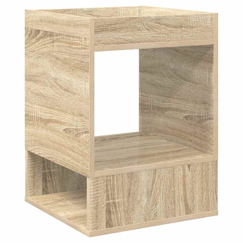 vidaXL Odkládací stolek Sonoma dub 40 x 40 x 56 cm Kompozitní dřevo