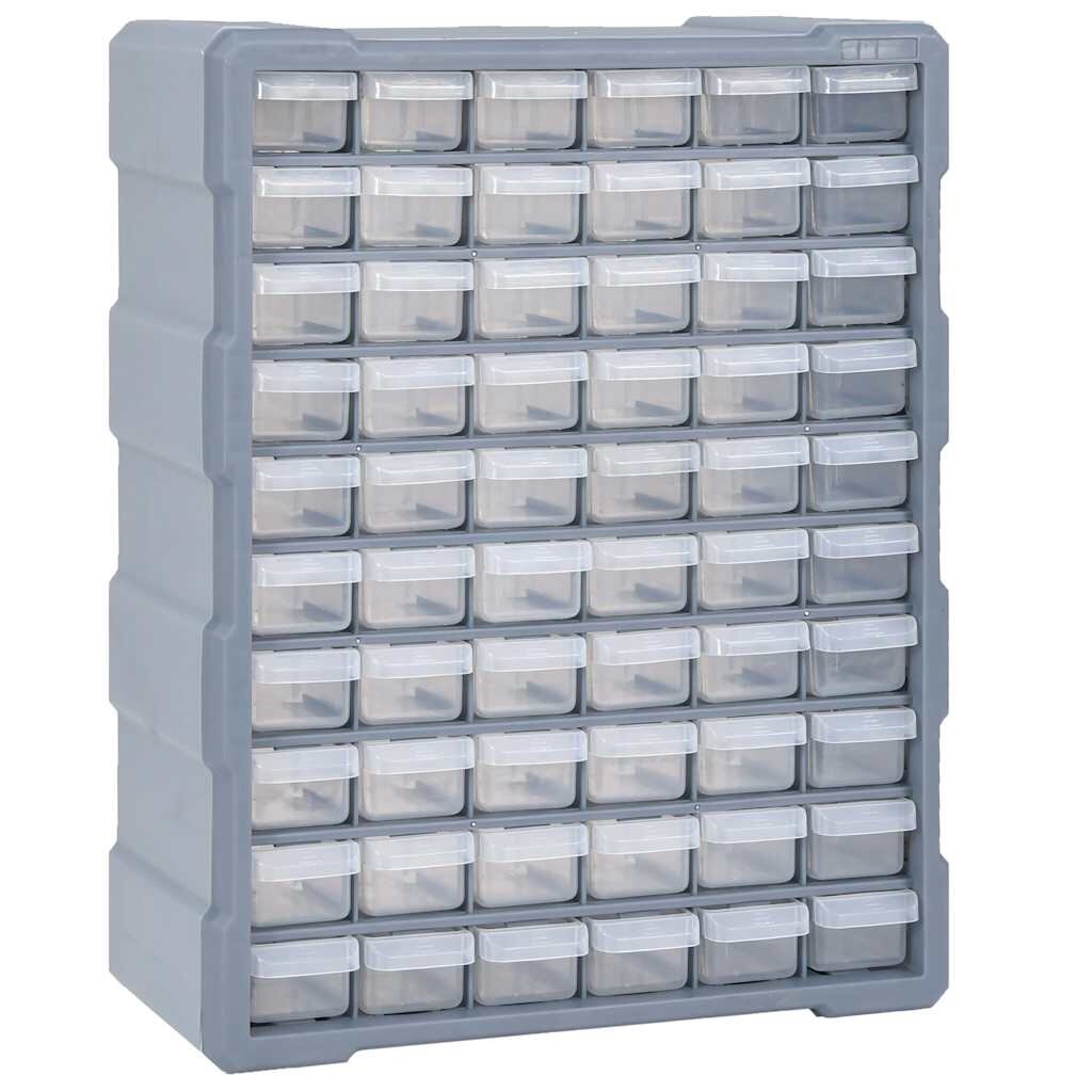 vidaXL Organizér se 60 zásuvkami 38 x 16 x 475 cm