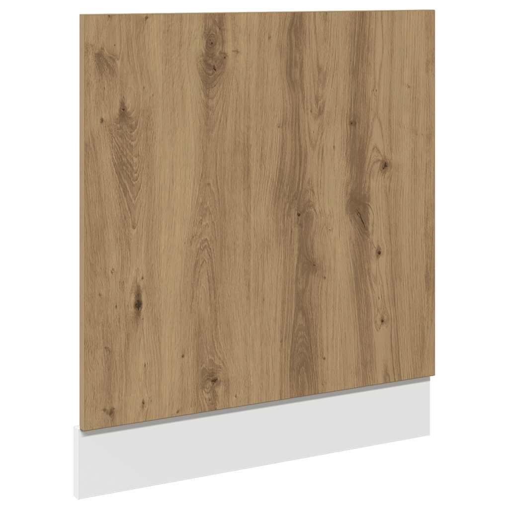 vidaXL Panel do myčky "Lyon" Artisan dub 60x15x67 cm konstrukční dřevo