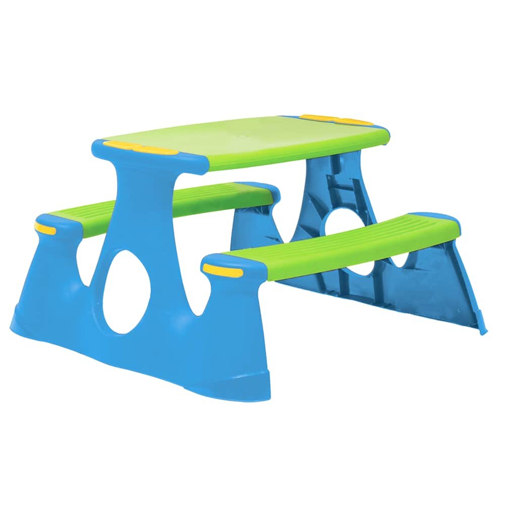 vidaXL Pikniková lavice pro děti 895 x 845 x 48 cm polypropylen
