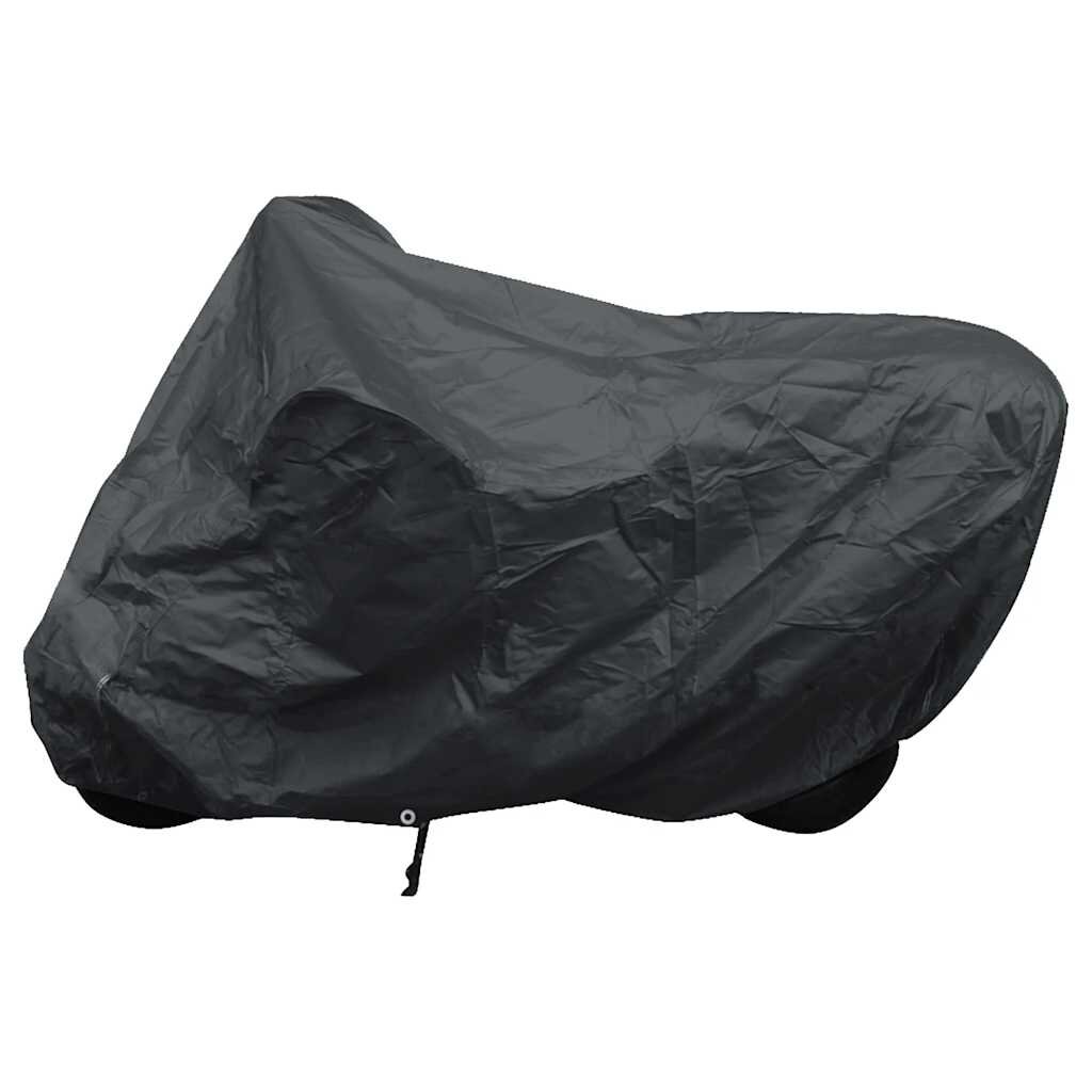 vidaXL Plachta na motorku - polyester - šedá
