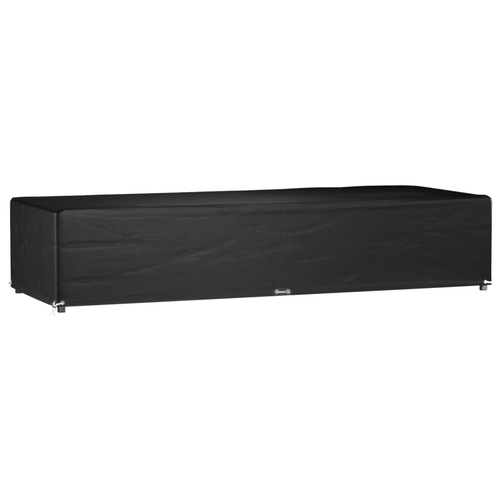 vidaXL Plachta na zahradní lehátko s 12 očky 205x75x40 cm polyethylen