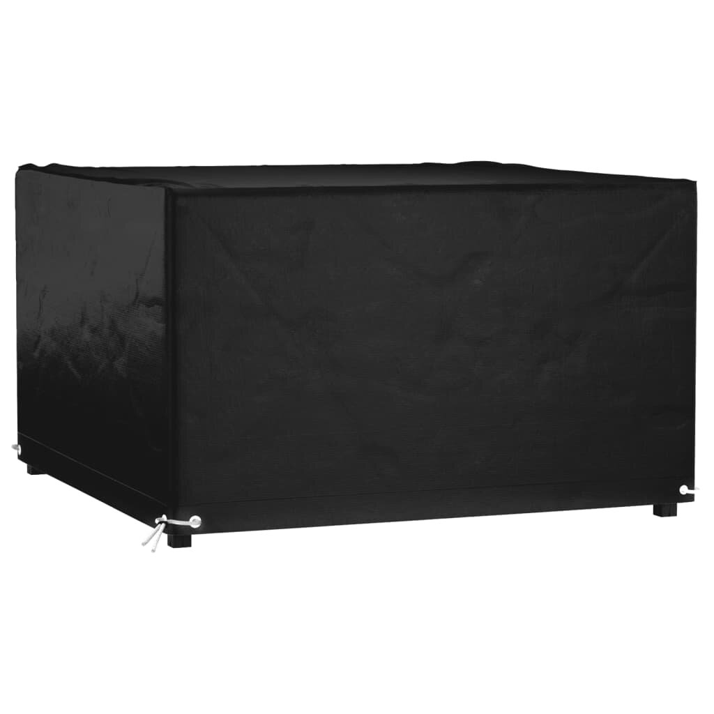vidaXL Plachta na zahradní nábytek s 8 očky 125x125x75 cm čtvercová