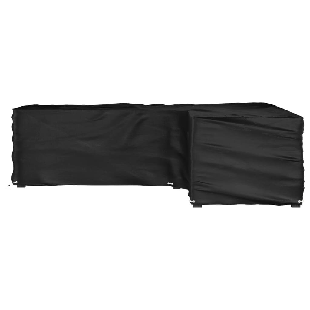 vidaXL Plachta na zahradní nábytek tvar L 16 oček 250 x 250 x 70 cm