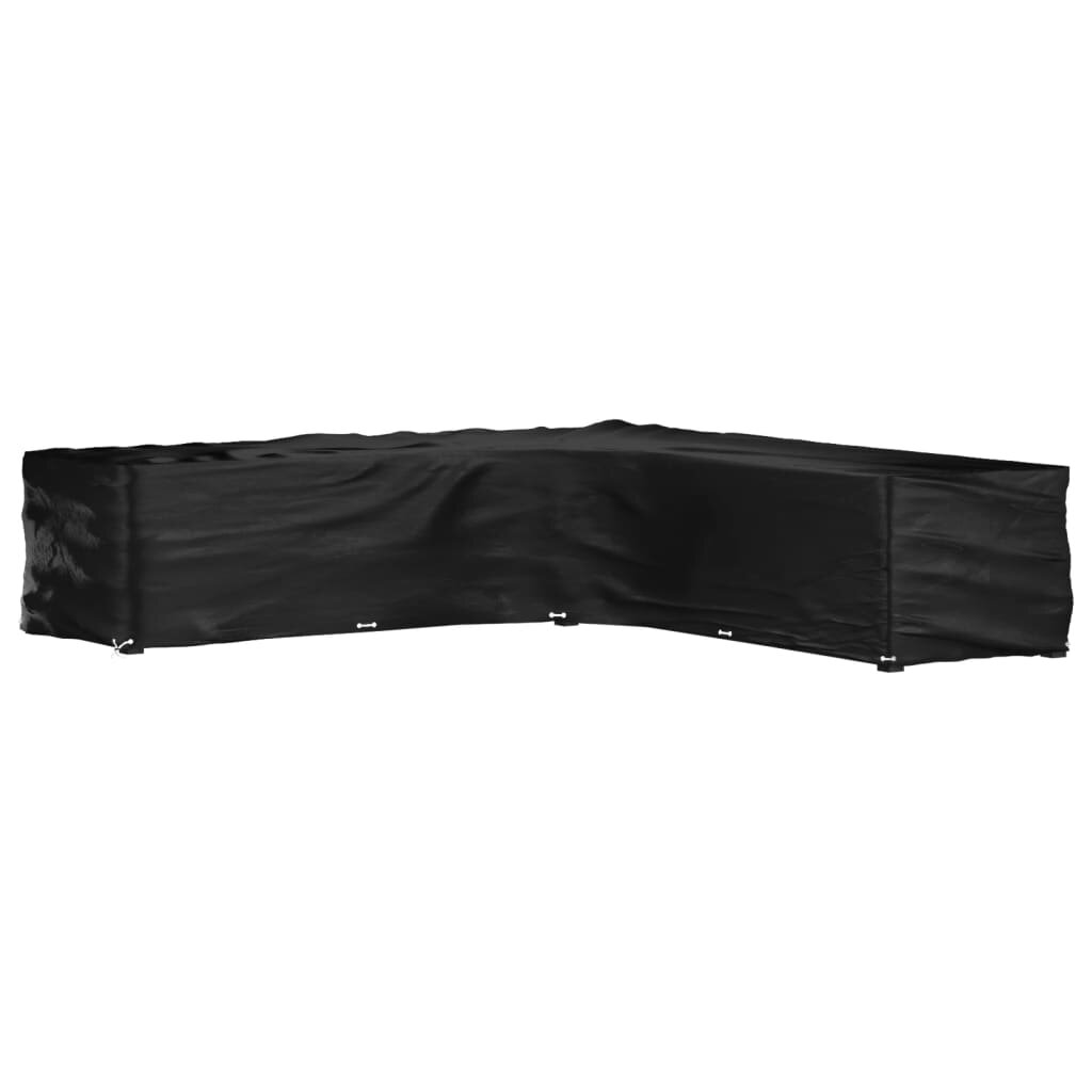 vidaXL Plachta na zahradní nábytek tvar L 20 oček 300 x 300 x 70 cm