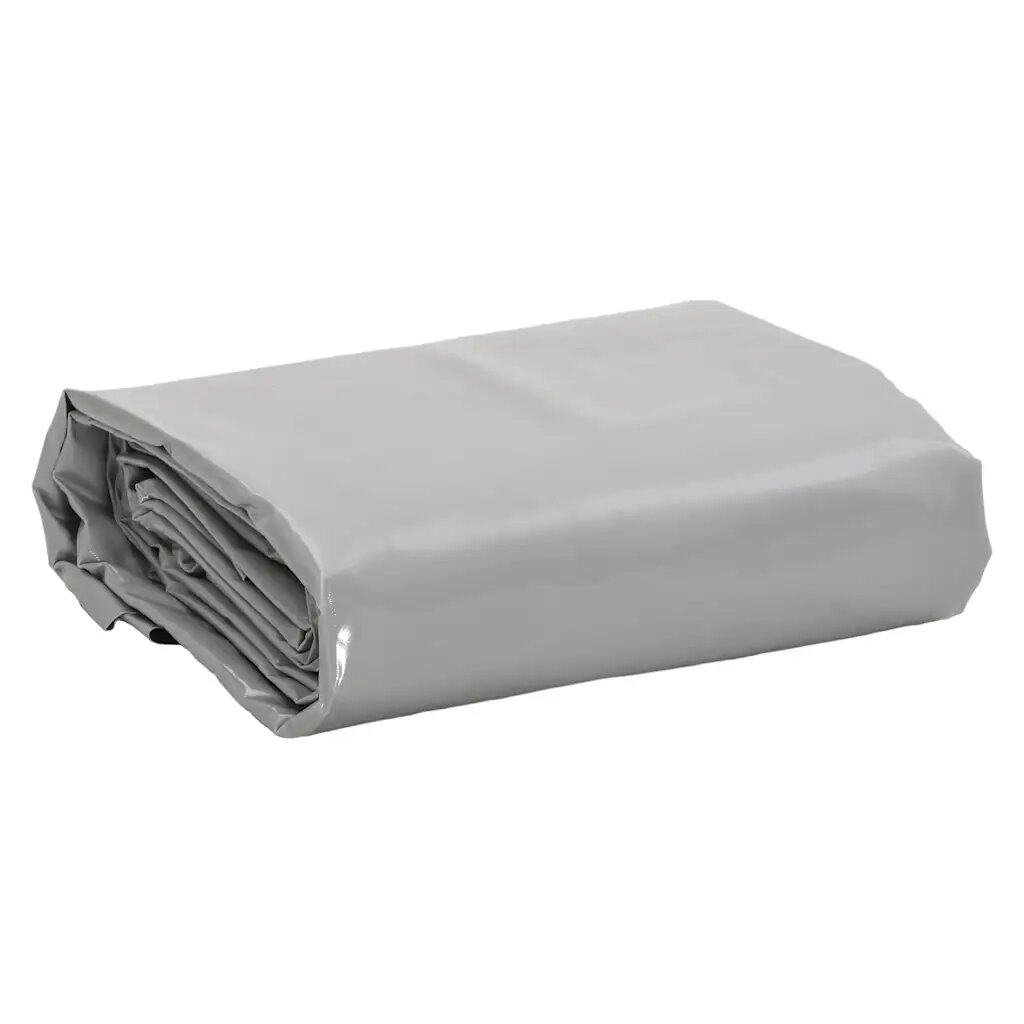 vidaXL Plachta šedá 25 x 35 m 650 g/m²