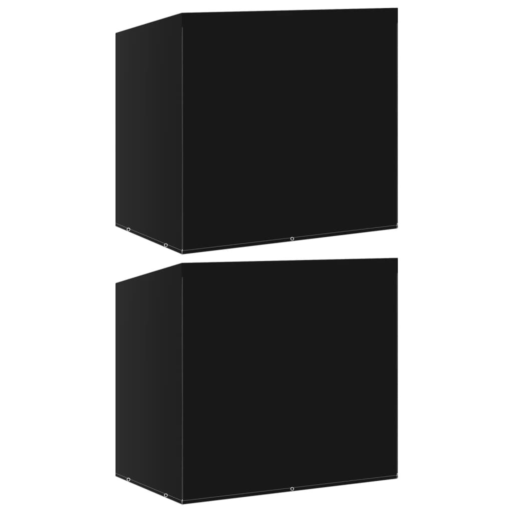vidaXL Plachty na zahradní houpačku 2 ks 6 oček 135 x 105 x 175 cm