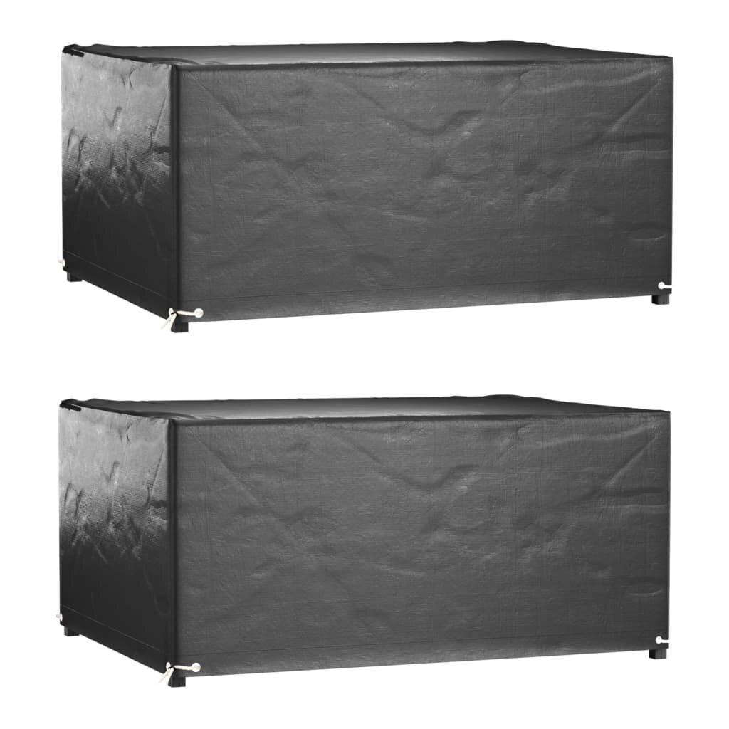 vidaXL Plachty na zahradní nábytek 2 ks s 8 očky 180x135x80cm obdélník