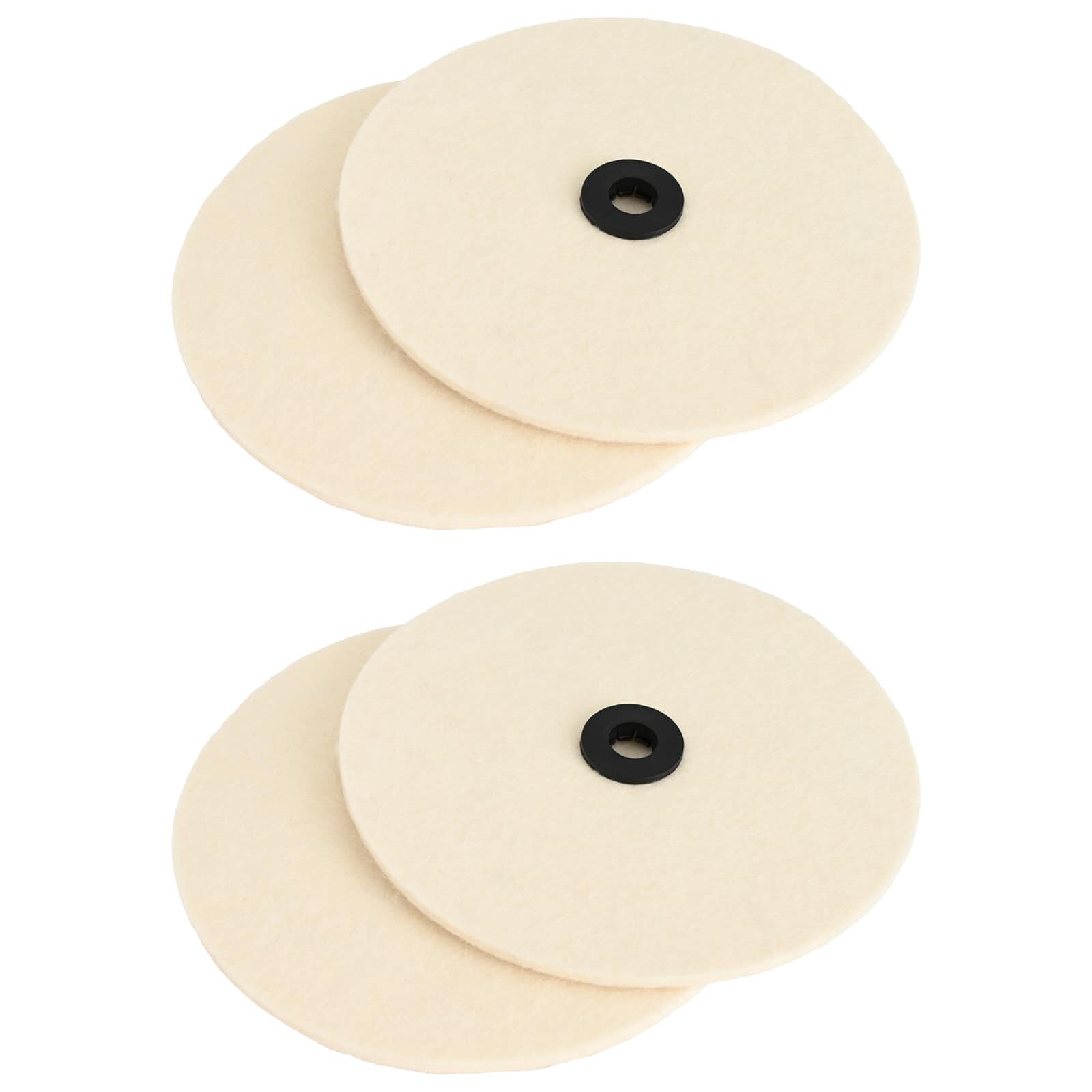 vidaXL Plstěné kotouče pro leštičku podlah 4 ks Ø 14 cm