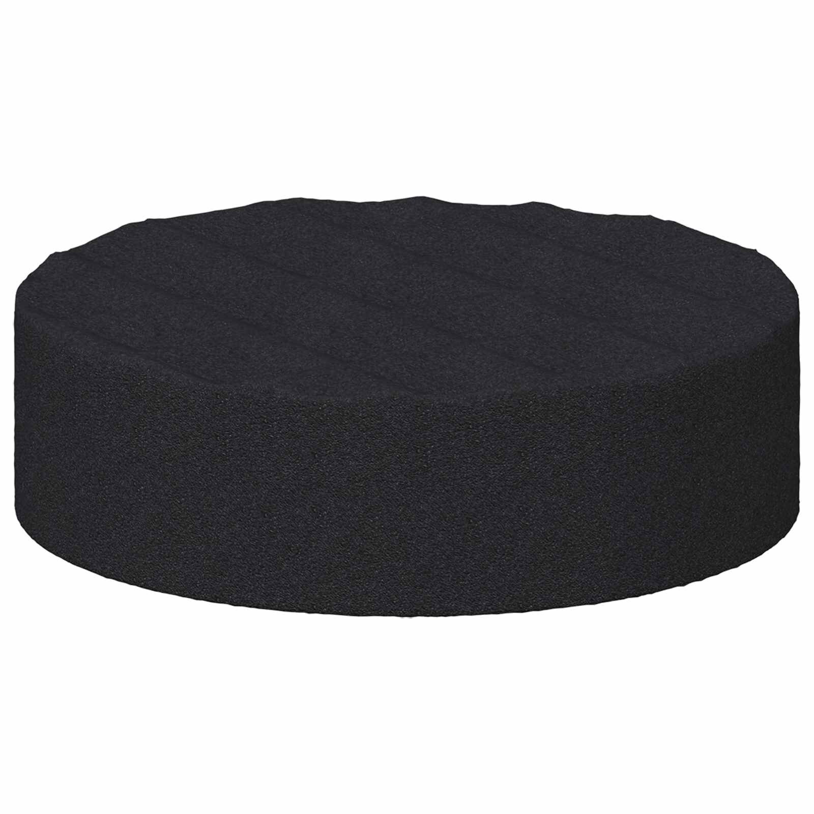 vidaXL Podložky na nábytek 2 ks Černá Ø 14 x 4 mm EVA
