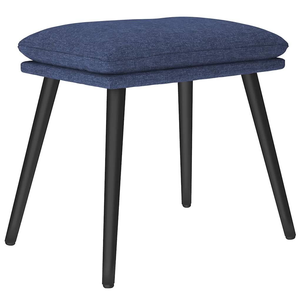 vidaXL Podnožka modrá 45 x 295 x 35 cm textil
