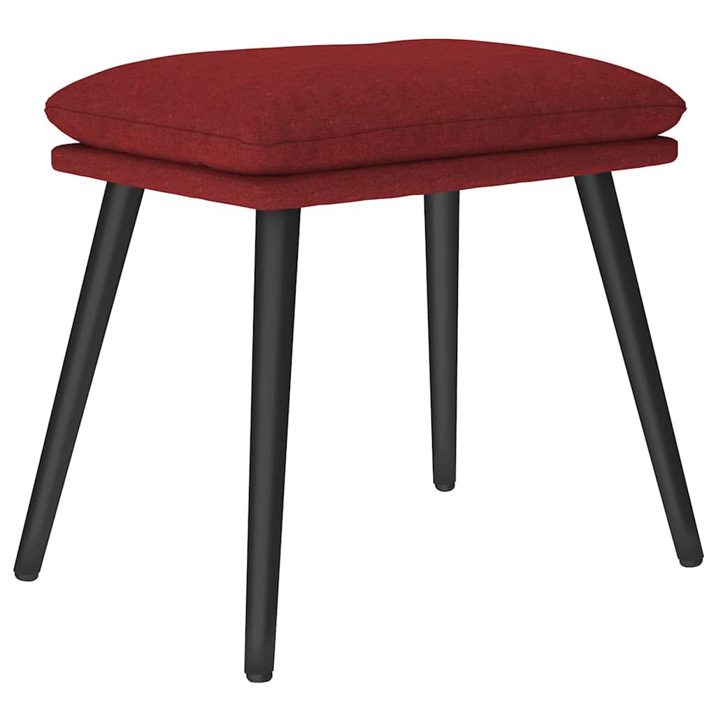 vidaXL Podnožka vínová 45 x 295 x 35 cm textil