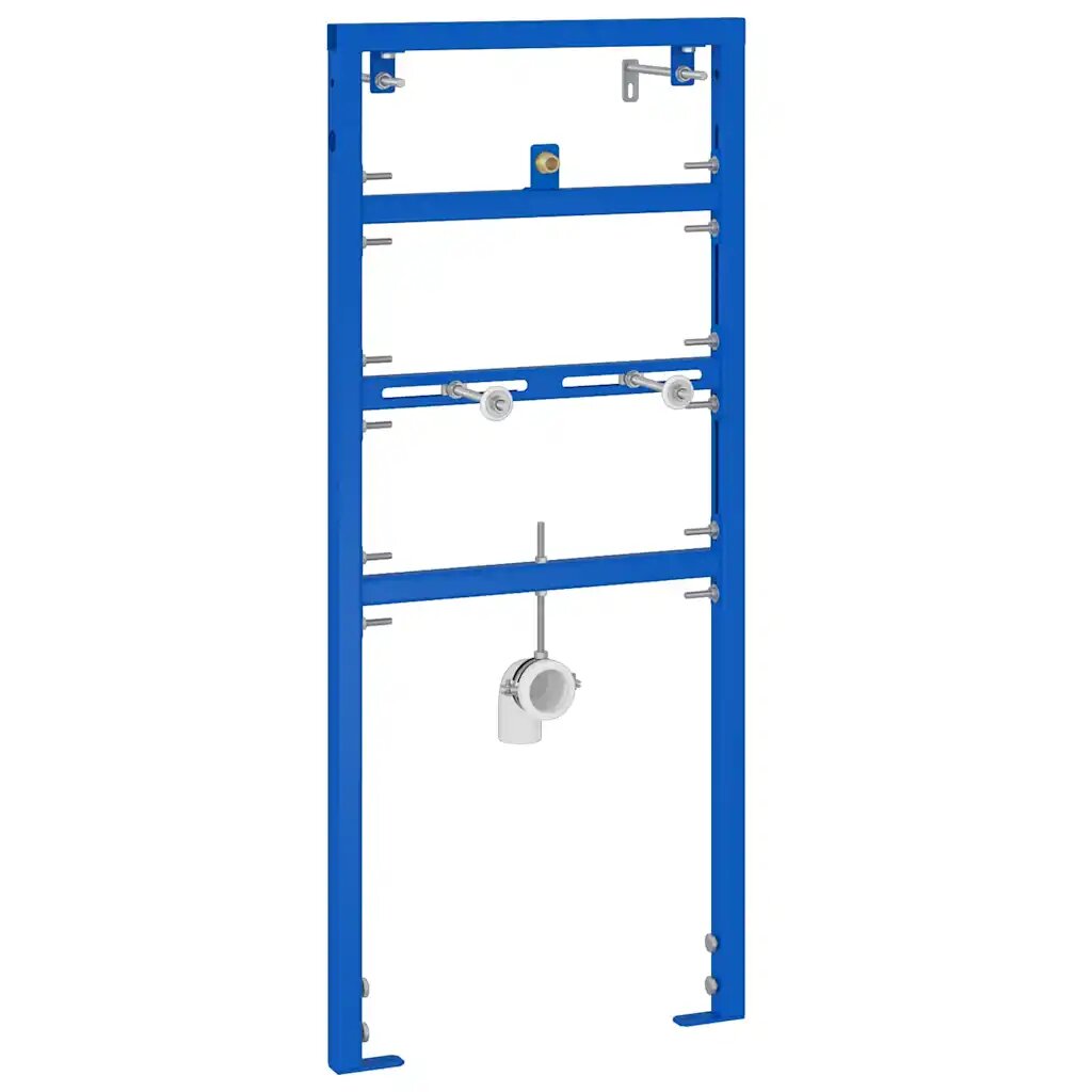 vidaXL Podpora na zeď pro systém pisoáru Modrá 50 x 3 x 112 cm