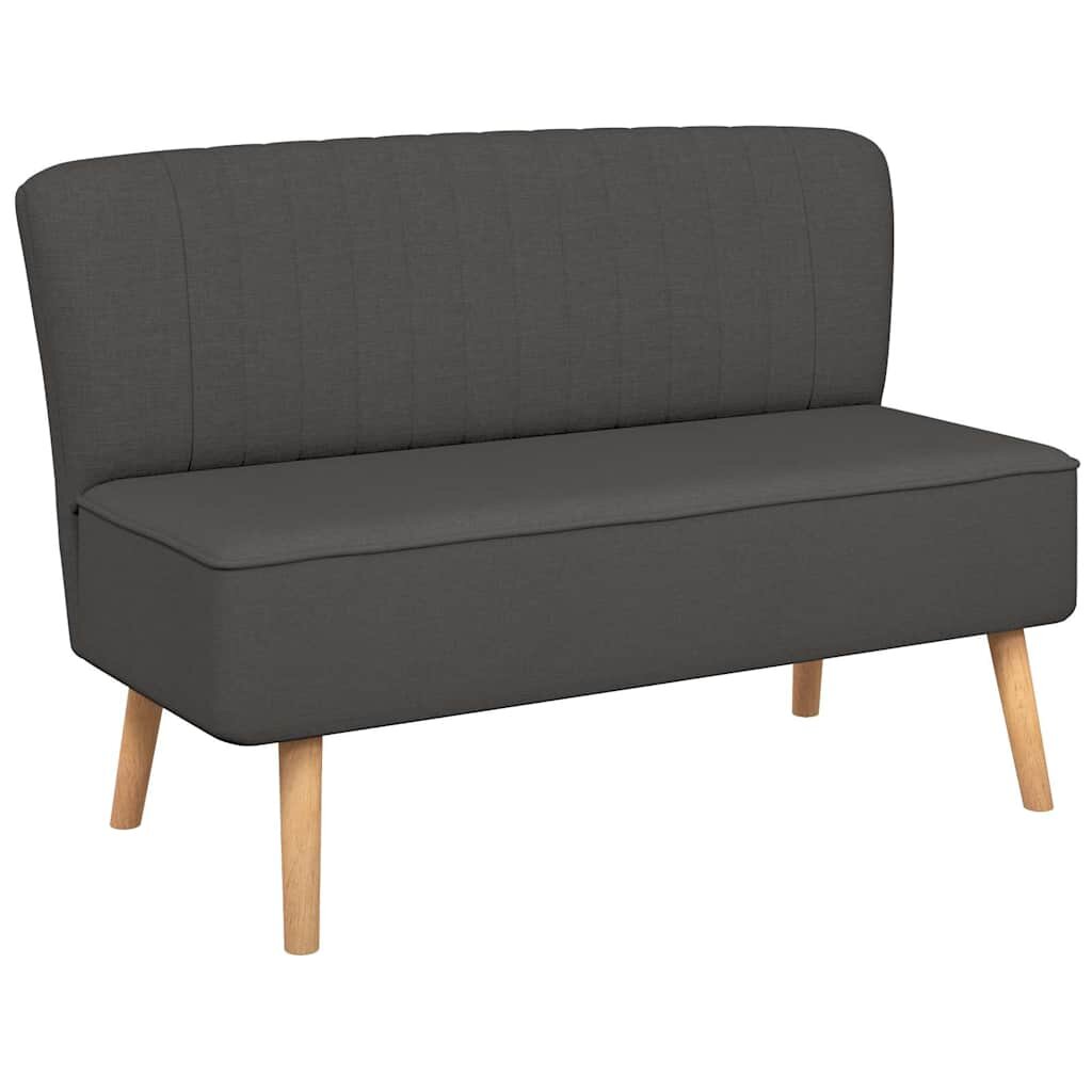 vidaXL Pohovka textil 117 x 555 x 77 cm tmavě šedá