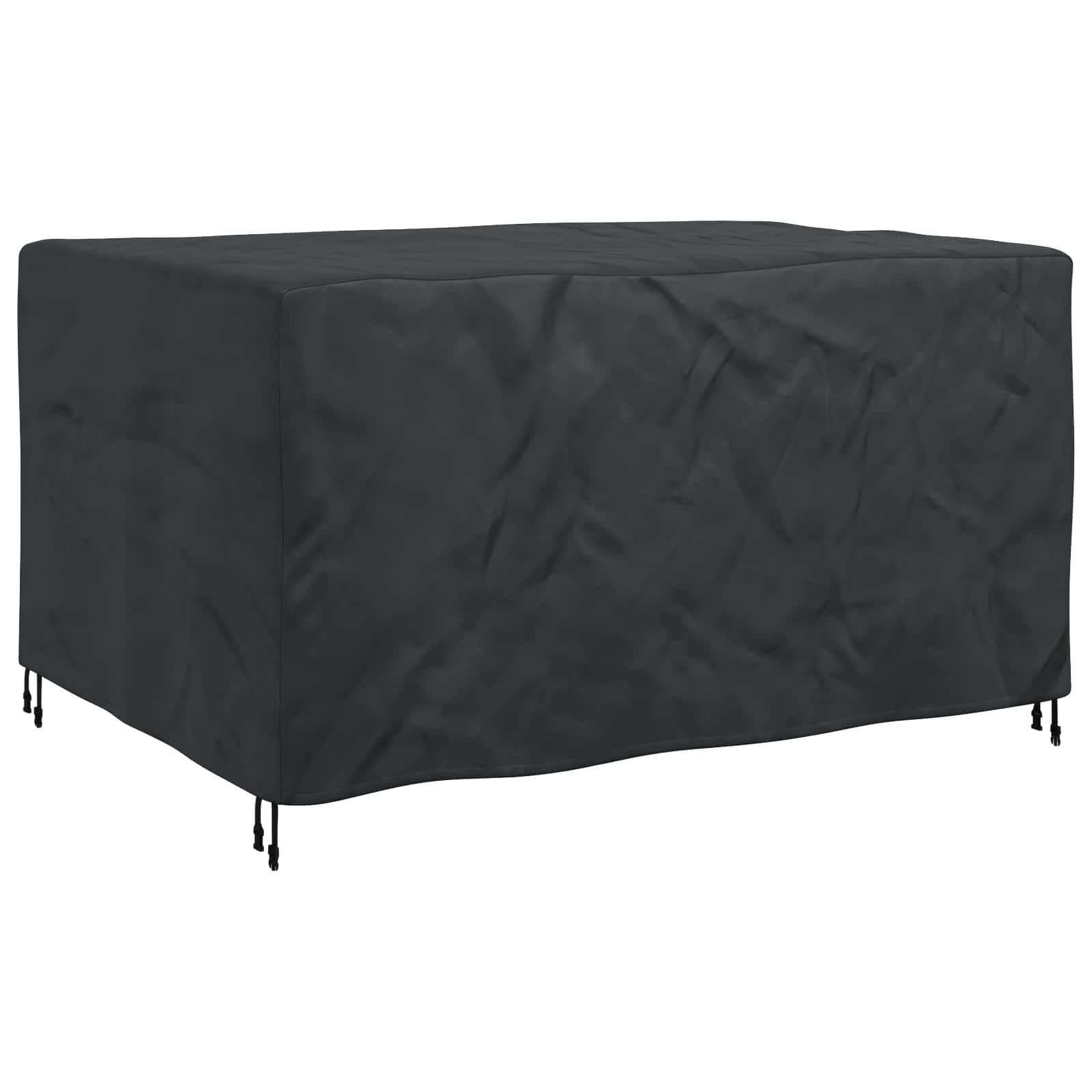 vidaXL Pokryv na nábytek Jednobarevný Černá 180 x 140 x 90 cm 420D